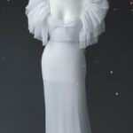 Beautiful dress with the addition of tulle. (Black & White Collection) 4